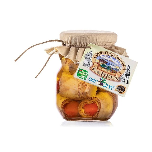Carciofi ripieni sott’olio Campus 280 gr
