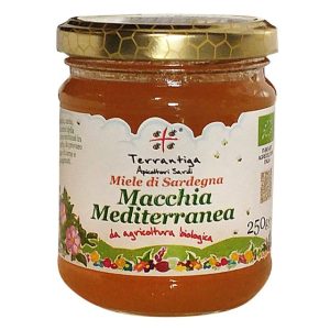 Miele macchia mediterranea Terrantiga 500 gr