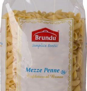 Mezze penne rigate Brundu pasta di semola 500gr