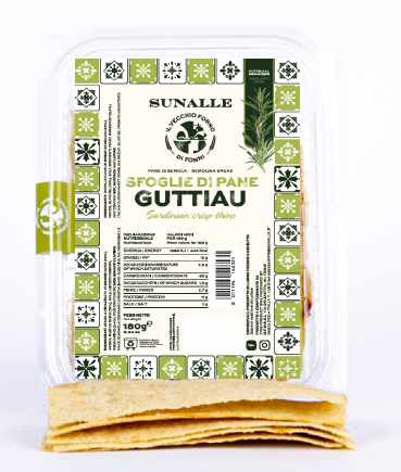Sfoglie Guttiau al rosmarino vaschetta 180 gr