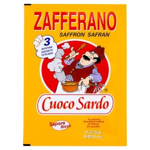 Zafferano Cuoco Sardo 3 bustine in polvere 0,375 gr