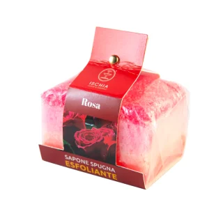 Sapone Spugna Esfoliante alla Rosa – 75 gr
