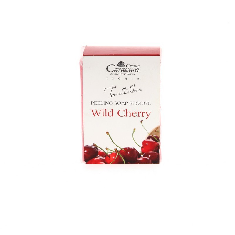 Peeling Soap Sponge Wild Cherry