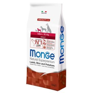 Monge – Mini Adult Agnello, Riso e Patate
