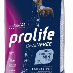 Prolife – Grain Free Adult Sensitive Sole Fish & Potato – Mini