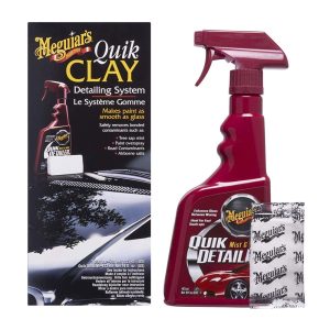 Meguiar’s 73435 Kit Quik Clay con Pulitore, Piccolo