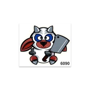 Adesivi Stickers Standard Agnello 10 x 12 cm