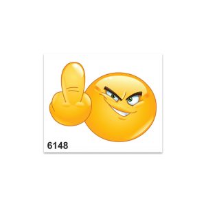 Adesivi Stickers Standard Smile Fuck 10 x 12 cm