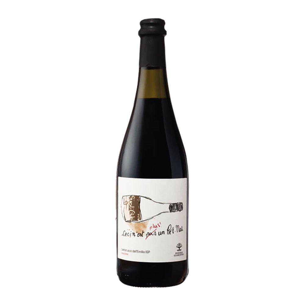 Ceci N’Est Pas Plus Un Pet Nat Lambrusco Emilia IGP – Podere Giardino