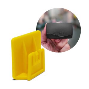 Clip per Telepass 2019 Sistema di Fissaggio Removibile, 3 x 3 cm