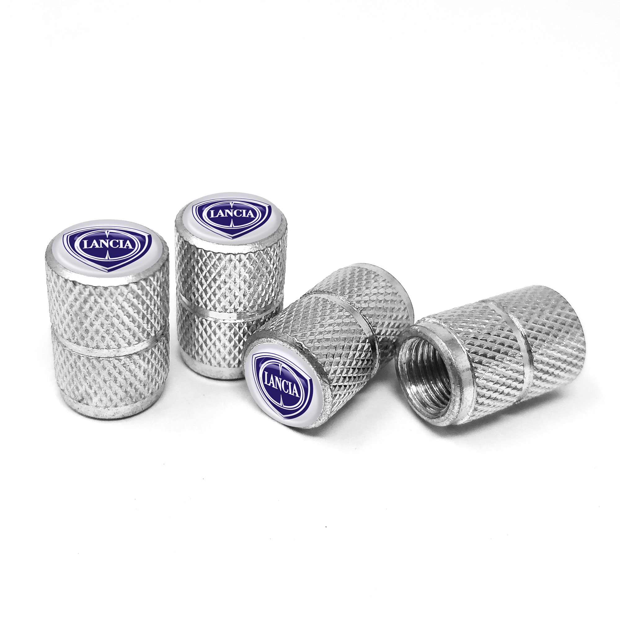 Tappi Cappucci Coprivalvole per Pneumatici Auto Lancia Universali, Set da 4 - immagine 5