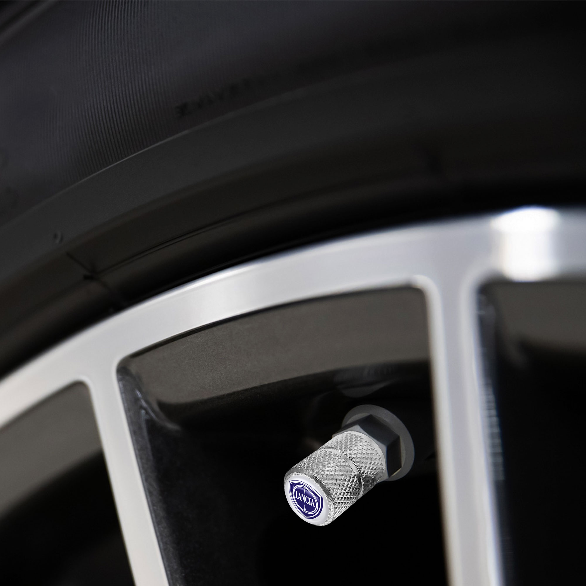 Tappi Cappucci Coprivalvole per Pneumatici Auto Lancia Universali, Set da 4 - immagine 7