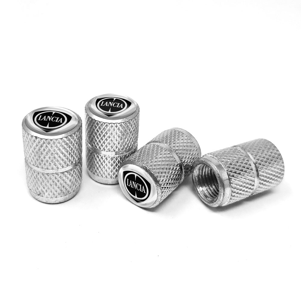 Tappi Cappucci Coprivalvole per Pneumatici Auto Lancia Universali, Set da 4
