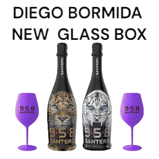 958 Extra Dry Calavera NEW GLASS BOX 2023 - immagine 2