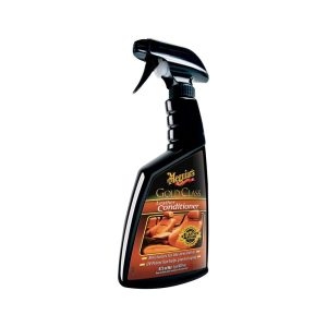 Meguiar’s G18616EU Gold Class Leather Conditioner, Balsamo per Superfici in Pelle, 473 ml