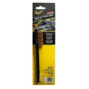 Meguiar’s X1130EU Spazzolino 3 in 1 per Detailing Interni Auto