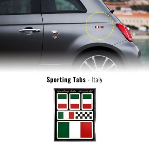 Sporting Tabs Set Bandiere Italia