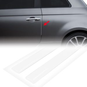 Strisce Adesive 3D Protettive Paracolpi Auto, Trasparente, 1 x 30 cm