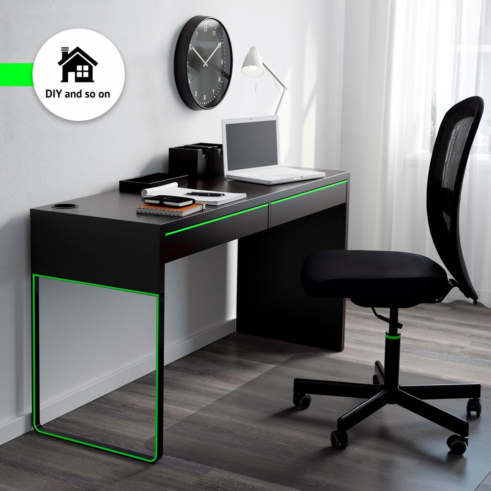 Trim Stripe Strisce Adesive per Auto, Fluo Verde - immagine 7
